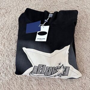 Aelfric Eden Black and Gray Star Hoodie